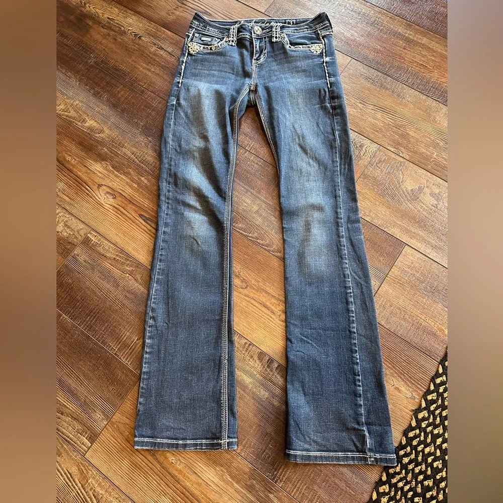 LA idol jeans size 3,  28/34 - Picture 1 of 6